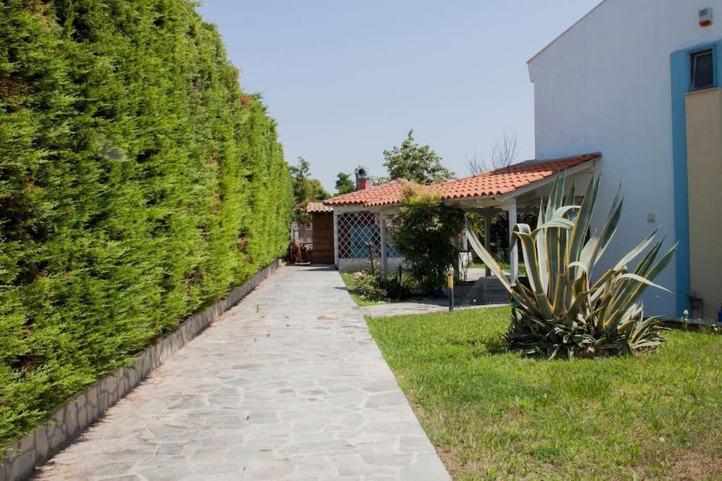 Wonderful House With Private Garden Flogita Exterior foto